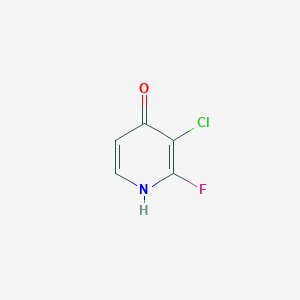 molecular formula C5H3ClFNO B6337987 3-氯-2-氟吡啶-4-醇 CAS No. 1227499-28-6
