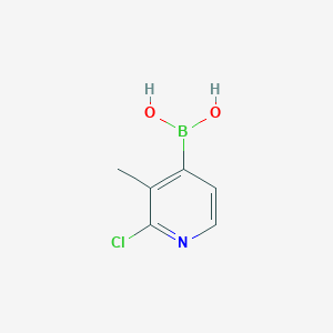 molecular formula C6H7BClNO2 B6337991 2-氯-3-甲基吡啶-4-硼酸 CAS No. 2096341-42-1