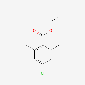molecular formula C11H13ClO2 B6338054 4-Chloro-2,6-dimethyl-benzoic acid ethyl ester CAS No. 1243410-75-4