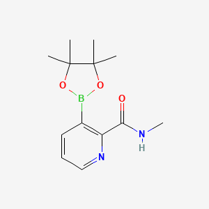 molecular formula C13H19BN2O3 B6338166 2-(Methylcarbamoyl)pyridine-3-boronic acid pinacol ester CAS No. 2096342-24-2