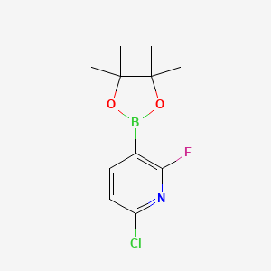 6-Chloro-2-fluoropyridine-3-boronic acid pinacol ester