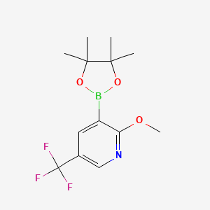 2-Methoxy-5-(trifluoromethyl)pyridine-3-boronic acid pinacol ester