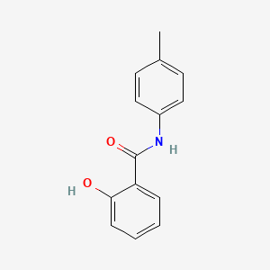 molecular formula C14H13NO2 B6338327 2-Hydroxy-N-p-tolyl-benzamide CAS No. 7164-80-9