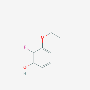 molecular formula C9H11FO2 B6338368 2-Fluoro-3-isopropoxyphenol CAS No. 1243452-19-8