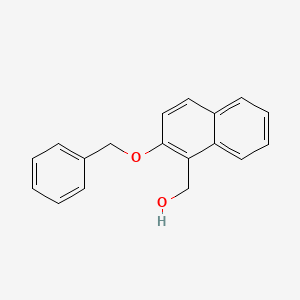 molecular formula C18H16O2 B6338384 (2-(Benzyloxy)naphthalen-1-yl)methanol CAS No. 217176-35-7