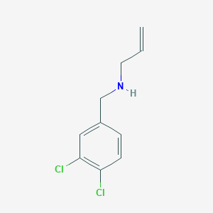 molecular formula C10H11Cl2N B6338476 [(3,4-Dichlorophenyl)methyl](prop-2-en-1-yl)amine CAS No. 103038-64-8