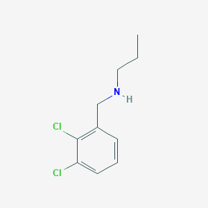 molecular formula C10H13Cl2N B6338478 [(2,3-Dichlorophenyl)methyl](propyl)amine CAS No. 893586-86-2