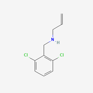molecular formula C10H11Cl2N B6338536 [(2,6-Dichlorophenyl)methyl](prop-2-en-1-yl)amine CAS No. 893569-78-3