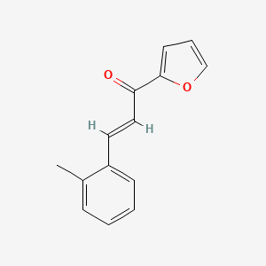 (2E)-1-(Furan-2-yl)-3-(2-methylphenyl)prop-2-en-1-one