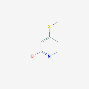 molecular formula C7H9NOS B6338641 2-Methoxy-4-(methylsulfanyl)pyridine CAS No. 1378609-29-0