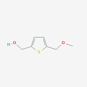 molecular formula C7H10O2S B6338663 (5-(Methoxymethyl)thiophen-2-yl)methanol CAS No. 1211509-18-0