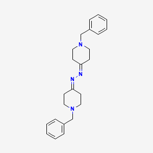 molecular formula C24H30N4 B6338710 1,2-双(1-苄基哌啶-4-亚甲基)肼 CAS No. 1254349-18-2