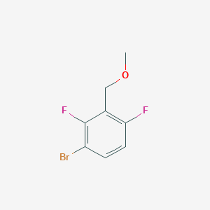 molecular formula C8H7BrF2O B6338732 1-Bromo-2,4-difluoro-3-(methoxymethyl)benzene CAS No. 1379338-15-4