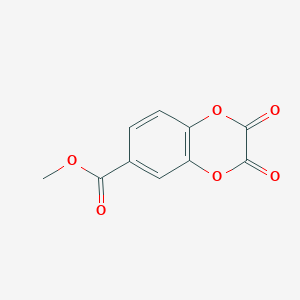 2,3-Dihydro-2,3-dioxo-1,4-benzodioxin-6-carboxylic acid methyl ester