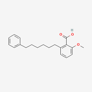 molecular formula C20H24O3 B6339073 2-甲氧基-6-(6-苯基己基)-苯甲酸 CAS No. 1171921-48-4
