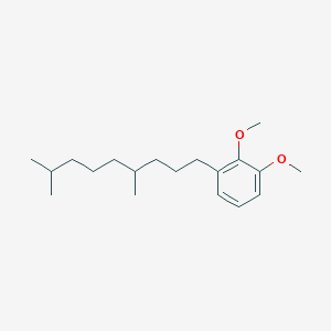 molecular formula C19H32O2 B6339166 1-(4,8-Dimethyl-nonyl)-2,3-dimethoxy-benzene CAS No. 1171924-64-3