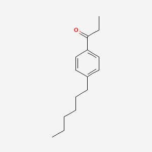 molecular formula C15H22O B6339840 4'-Hexylpropiophenone CAS No. 79219-16-2