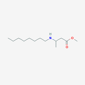 Methyl 3-(octylamino)butanoate