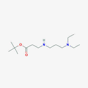 tert-Butyl 3-{[3-(diethylamino)propyl]amino}propanoate