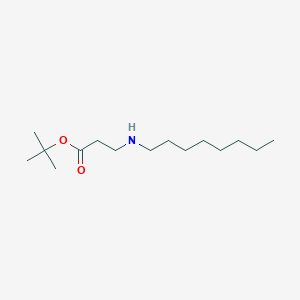 molecular formula C15H31NO2 B6340550 tert-Butyl 3-(octylamino)propanoate CAS No. 1221346-15-1