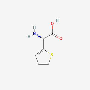 molecular formula C6H7NO2S B6340699 (R)-2-Thienylglycine (H-Gly(thien-2-yl)-OH) CAS No. 65058-23-3