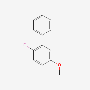 molecular formula C13H11FO B6340742 2-氟-5-甲氧基联苯 CAS No. 1214331-90-4