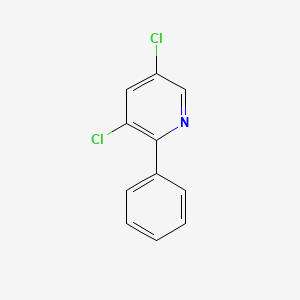 molecular formula C11H7Cl2N B6340753 3,5-Dichloro-2-phenylpyridine CAS No. 10469-01-9
