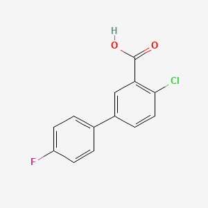 2-Chloro-5-(4-fluorophenyl)benzoic acid