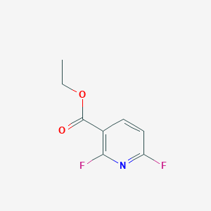 molecular formula C8H7F2NO2 B6341217 Ethyl 2,6-difluoronicotinate CAS No. 939812-72-3