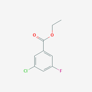 molecular formula C9H8ClFO2 B6341262 3-Chloro-5-fluorobenzoic acid ethyl ester, 97% CAS No. 773138-93-5