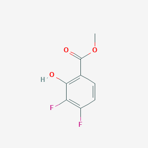 molecular formula C8H6F2O3 B6341291 3,4-二氟-2-羟基苯甲酸甲酯 CAS No. 1214362-33-0