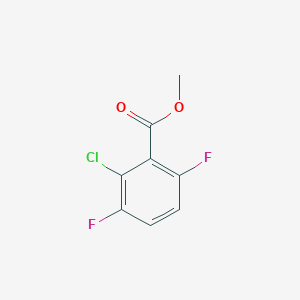 molecular formula C8H5ClF2O2 B6341312 Methyl 2-chloro-3,6-difluorobenzoater CAS No. 773874-02-5