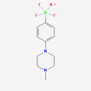 Potassium 4-(1-methy-4-piperazinyl)phenyltrifluoroborate, 95%