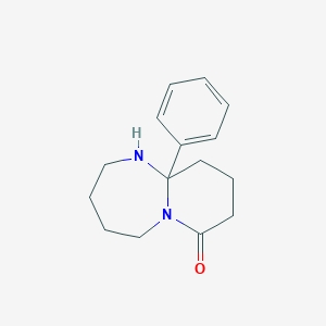 molecular formula C15H20N2O B6341672 10a-Phenyl-decahydropyrido[1,2-a][1,3]diazepin-7-one CAS No. 1186194-55-7