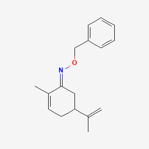 molecular formula C17H21NO B6341745 (1E)-N-(Benzyloxy)-2-methyl-5-(prop-1-en-2-yl)cyclohex-2-en-1-imine CAS No. 1111597-77-3