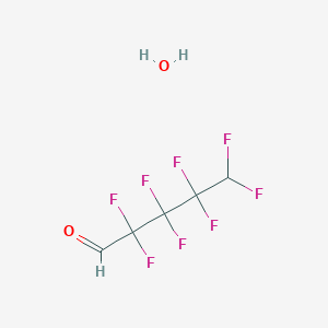 molecular formula C5H4F8O2 B6341831 1H,5H-八氟戊醛水合物 CAS No. 84336-22-1