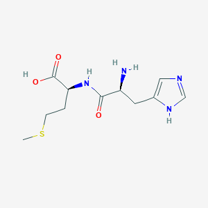 molecular formula C11H18N4O3S B6341859 H-His-Met-OH CAS No. 2488-11-1