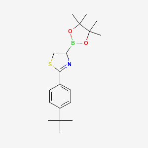 2-(4-tert-Butylphenyl)thiazole-4-boronic acid pinacol ester