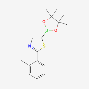2-(2-Tolyl)thiazole-5-boronic acid pinacol ester