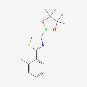 2-(2-Tolyl)thiazole-4-boronic acid pinacol ester