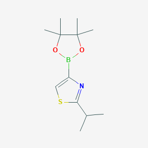 2-(Isopropyl)thiazole-4-boronic acid pinacol ester