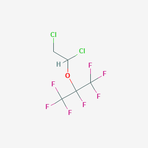 molecular formula C5H3Cl2F7O B6342571 Perfluoroisopropyl-1,2-dichloroethyl ether, 97% CAS No. 1274903-48-8