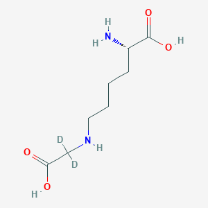 molecular formula C8H16N2O4 B6342607 CML-d2 CAS No. 2098497-00-6
