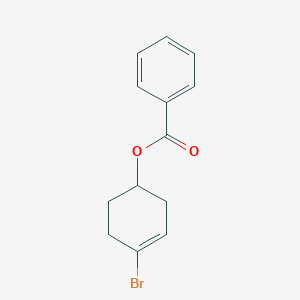 3-Cyclohexen-1-ol, 4-bromo-, 1-benzoate