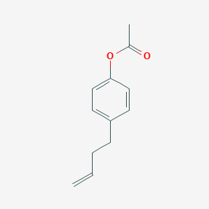 molecular formula C12H14O2 B063427 4-(4-乙酰氧基苯基)-1-丁烯 CAS No. 173852-01-2