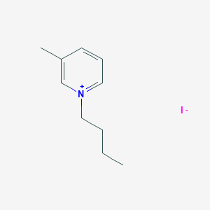 molecular formula C10H16IN B6342871 1-Butyl-3-methylpyridinium iodide;  98% CAS No. 258273-67-5