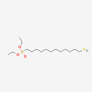 molecular formula C16H35O3PS B6342906 Diethyl 12-mercaptododecylphosphonate;  95% CAS No. 1049677-30-6