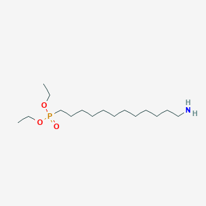 molecular formula C16H36NO3P B6342907 十二烷基氨基二乙基膦酸酯 CAS No. 1049677-27-1