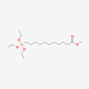 molecular formula C18H38O5Si B6342914 Methyl 11-(triethoxysilyl)undecanoate CAS No. 18505-40-3