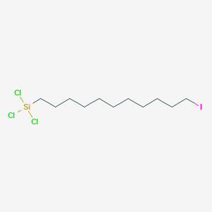 molecular formula C11H22Cl3ISi B6342925 11-Iodoundecyltrichlorosilane;  95% CAS No. 1049677-08-8